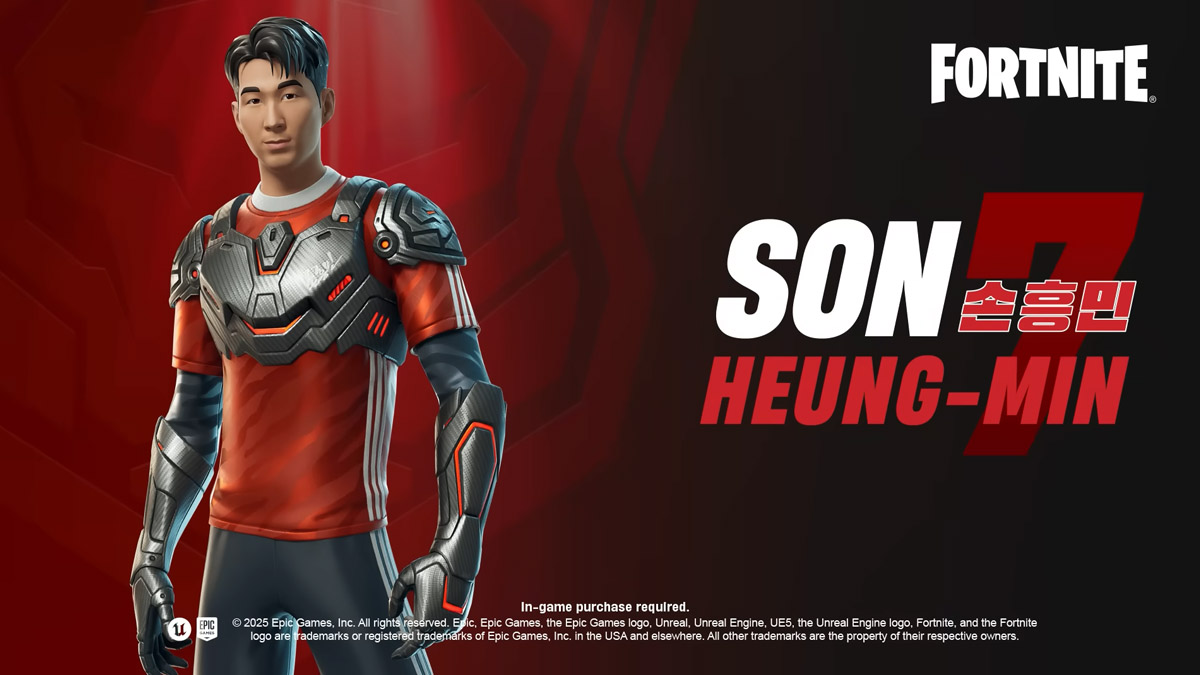 Fortnite: Son Heung-min será o novo astro da Icon Series em junho
