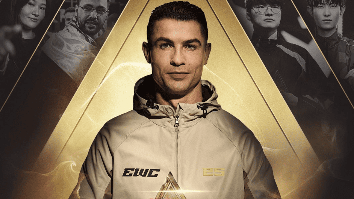 Cristiano Ronaldo é nomeado Embaixador Global da Esports World Cup