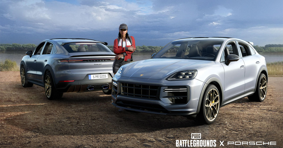 PUBG: Jogo anuncia colaboração com a Porsche e libera veículos de luxo no jogo