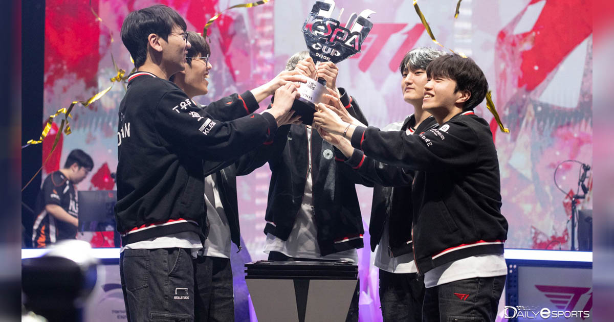 KeSPA Cup 2025: Com Peyz MVP, T1 vence a Hanwha Life e conquista o título do torneio