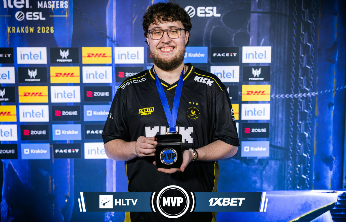 IEM Kraków 2026: ZywOo leva o MVP e chega ao 29º prêmio da carreira