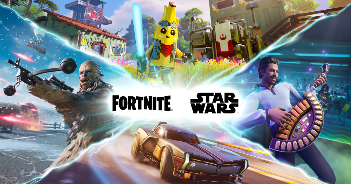 Fortnite: Criadores poderão desenvolver mapas oficiais de Star Wars no jogo