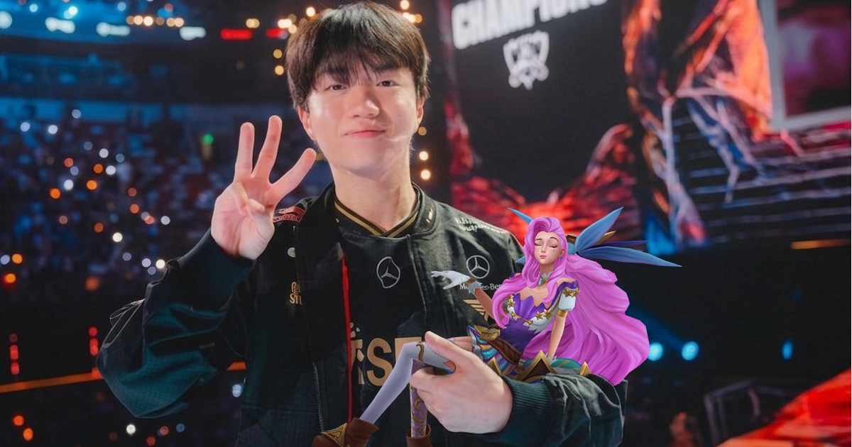 LoL: T1 Keria escolhe Seraphine como sua skin do Worlds 2025