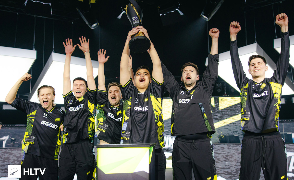CS2: Natus Vincere entra na corrida pelo ESL Grand Slam após título da ESL Pro League S23
