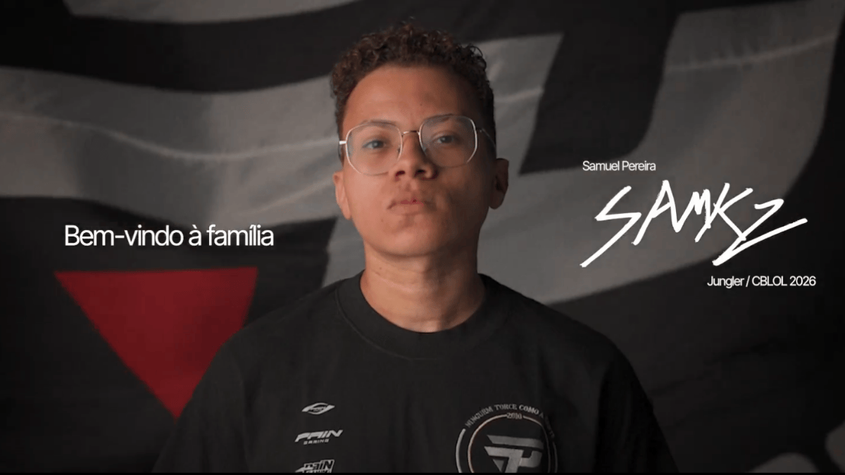 CBLOL 2026: “Fui pego de surpresa”, diz Samkz após assumir titularidade na paiN