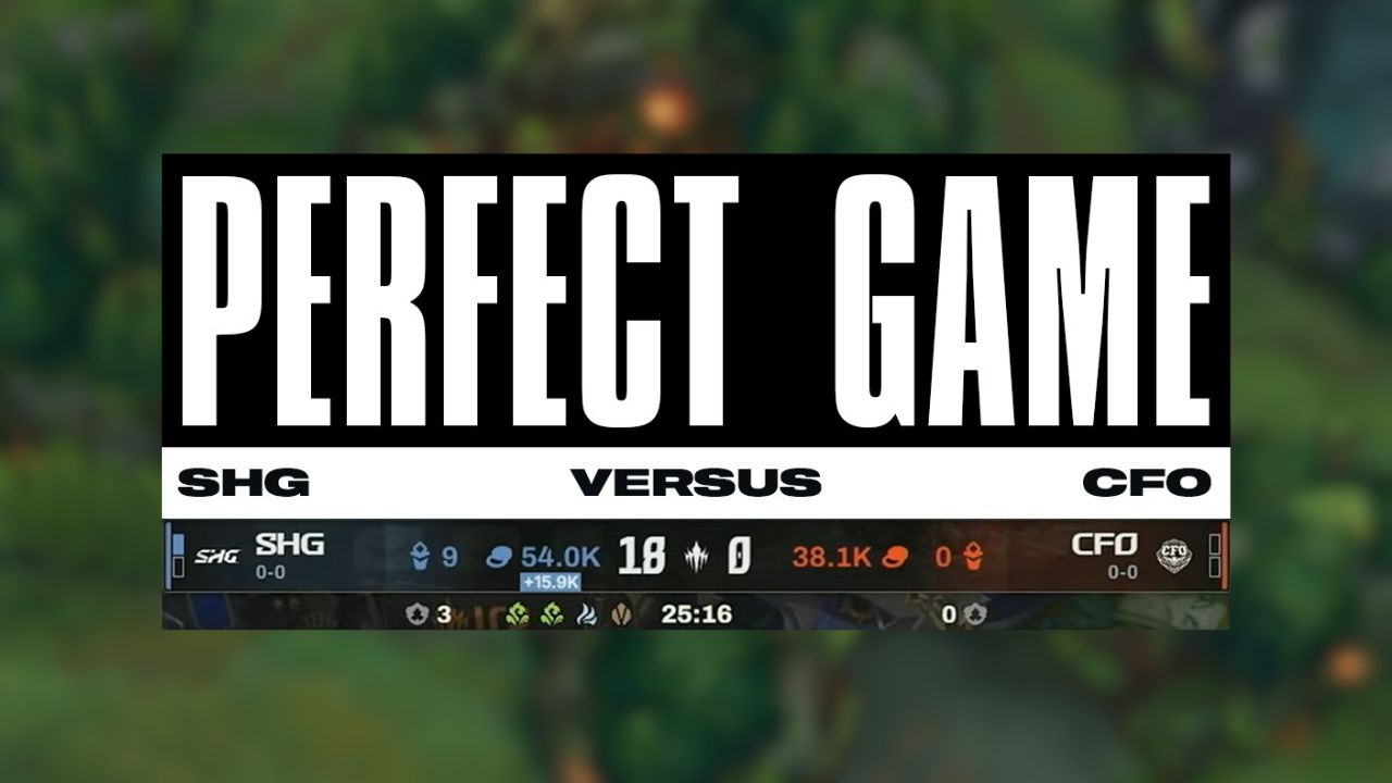 LoL: CFO sofre o primeiro Perfect Game desde LOUD e paiN
