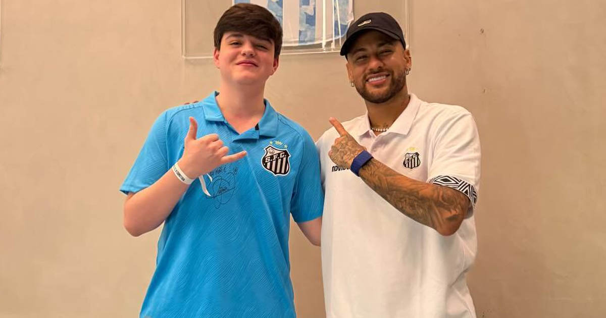 CS2: “Sonhos se tornam realidade”, diz molodoy após conhecer Neymar